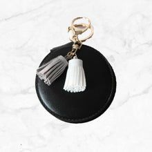 Load image into Gallery viewer, Pu Leather Mirror Keychain