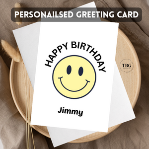Personalised Card (Happy Birthday) design 2