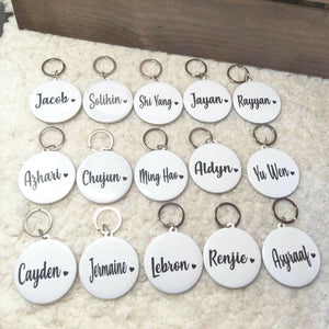 Button Keychain