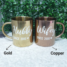 Load image into Gallery viewer, Vintage Mug (available in 2 colours) - The Blossom Gift