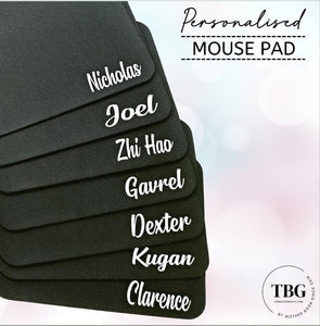 [SALES] Personalised Mouse Pad (2 colours)