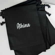 Load image into Gallery viewer, Personalised Canvas Drawstring Pouch (2colours)