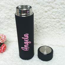 Load image into Gallery viewer, Personalised Slim Flask - The Blossom Gift