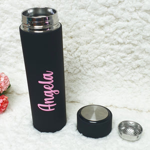 Personalised Slim Flask - The Blossom Gift