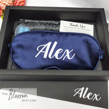 Load image into Gallery viewer, Personalised Silk Sleeping Eye Mask (4 colours)