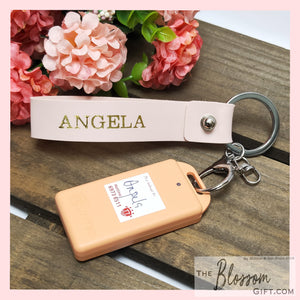 Hot Foil Stamping Personalised Keychain