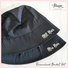Load image into Gallery viewer, Personalised Bucket Hat