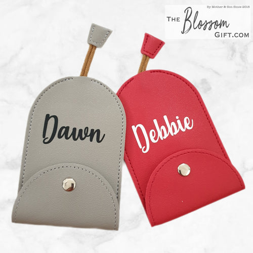 Personalised Keychain Holder (5 colours)