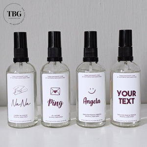Personalised Room & Linen Spray