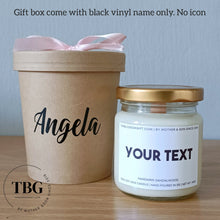 Load image into Gallery viewer, [Bulk Order Min 10qty] Personalised Jar Candle (use discount code)