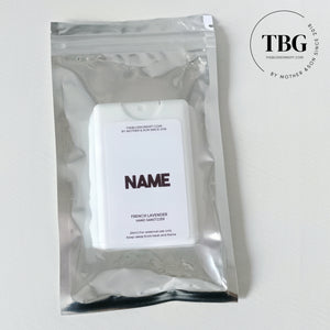 [Bulk Order Min 10qty] Personalised Hand Sanitizer Pocket Size (use discount code)