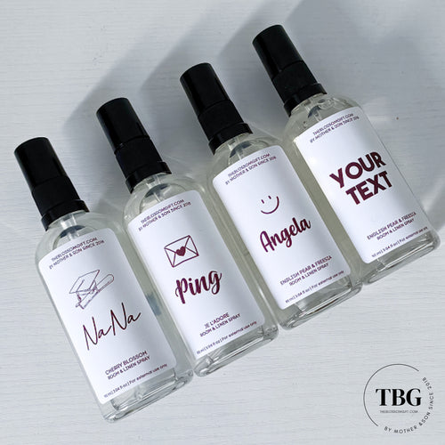 Personalised Room & Linen Spray