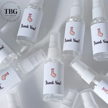 Load image into Gallery viewer, Personalised Hand Sanitizer Travel Size 30ml