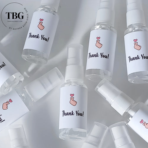 Personalised Hand Sanitizer Travel Size 30ml