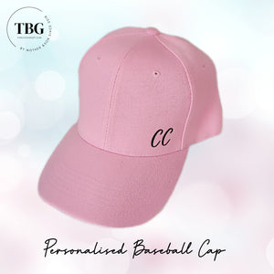 Personalised Baseball Cap