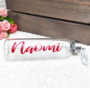 [SALES] Personalised Glass Bottle