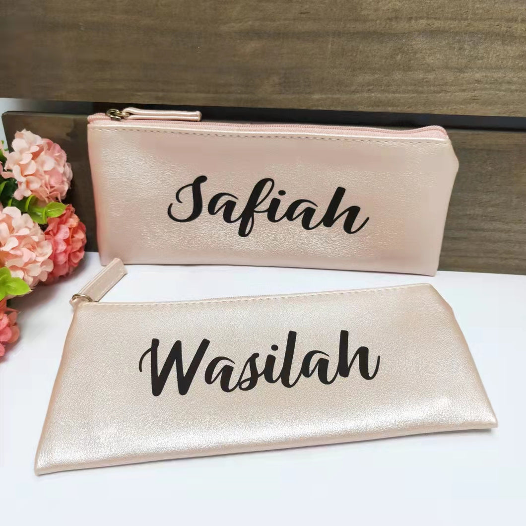 [SALES] Personalised Pen Pouch / Case - Pink
