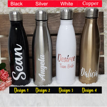 Load image into Gallery viewer, &#39;Bowling Pin&#39; Vacuum Flask Water Bottle - HOTPINK - The Blossom Gift