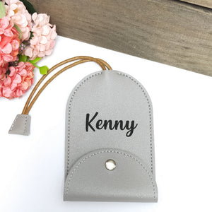 Personalised Keychain Holder (5 colours)