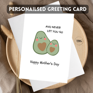 Personalised Card (Mother's Day) design 1