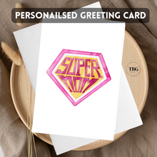 Load image into Gallery viewer, Personalised Card (Mother&#39;s Day) design 5