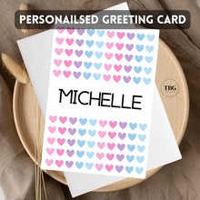 Load image into Gallery viewer, Personalised Card design 1