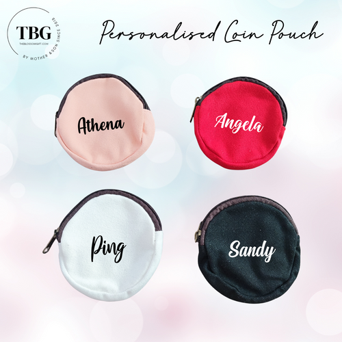 Personalised Coin Pouch