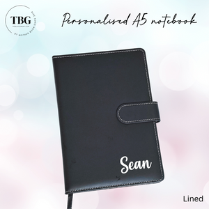Personalised Classic Notebook A5 (lined)