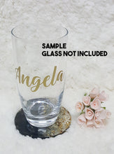 Load image into Gallery viewer, Black w Silver Flakes Coaster - The Blossom Gift