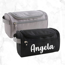 Load image into Gallery viewer, Personalised Toiletry Bag (2colour)